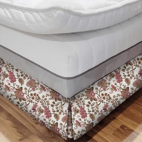 Fiesta Magenta Bed Base Valance