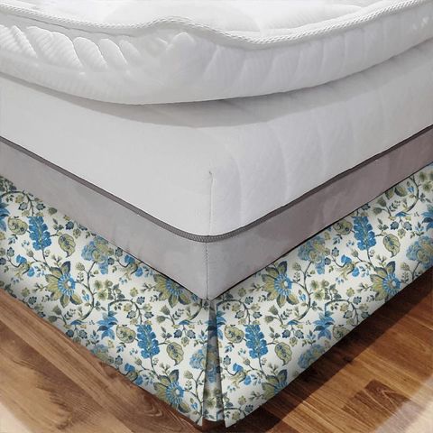 Fiesta Teal Bed Base Valance