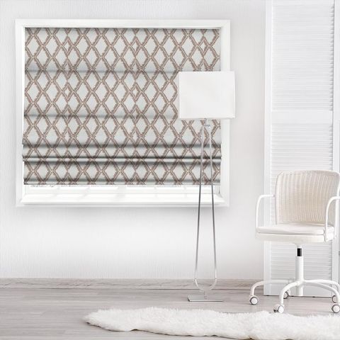 Shelter Dusky Pink Made To Measure Roman Blind