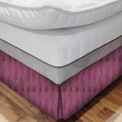 Samba Fuchsia Bed Base Valance