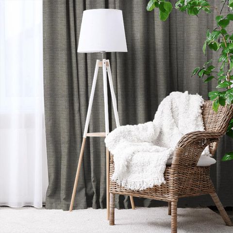 Calm Mono Haze Made To Measure Curtain