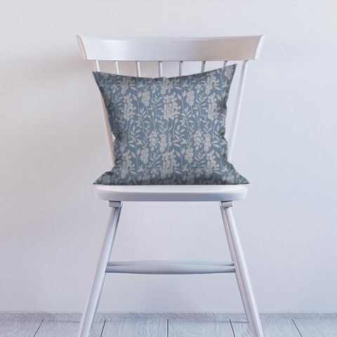 Flora Sky Blue Cushion