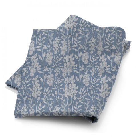 Flora Sky Blue Fabric