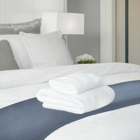 Taylor Stone Blue Bed Runner