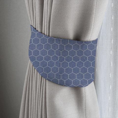 Beehive Denim Tieback