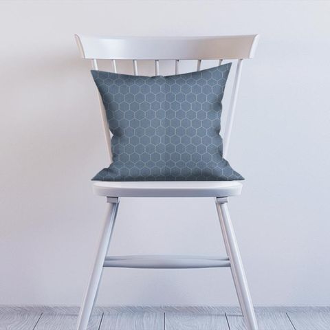 Beehive Sky Blue Cushion