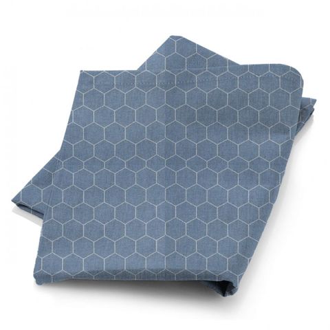 Beehive Sky Blue Fabric