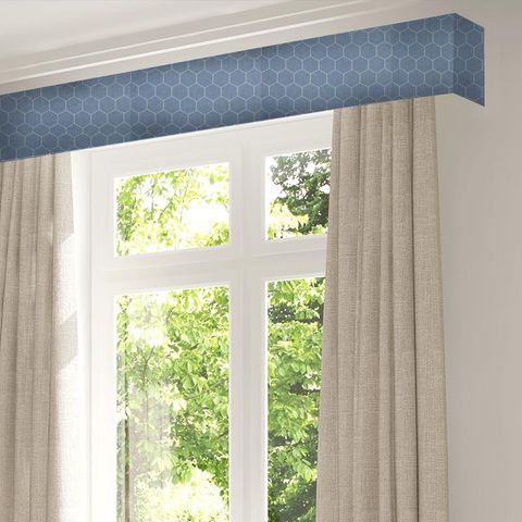 Beehive Sky Blue Pelmet