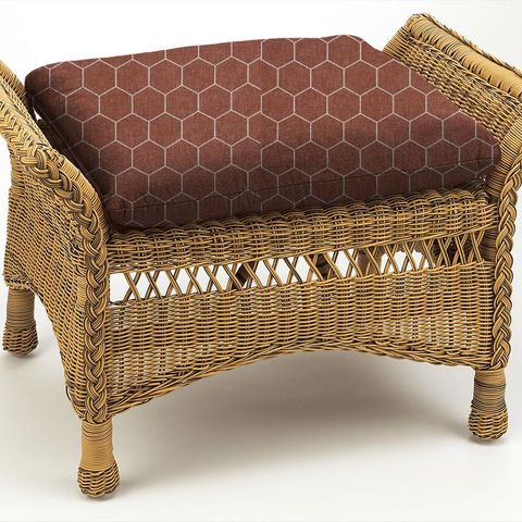 Beehive Terracotta Box Cushion
