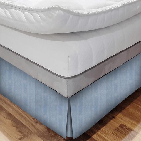 Burrow Sky Blue Bed Base Valance