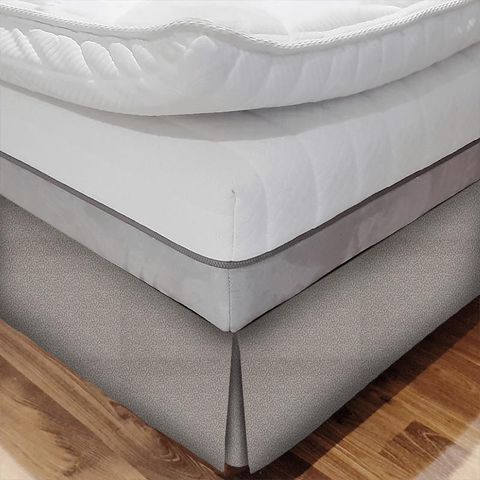 Aster Linen Bed Base Valance