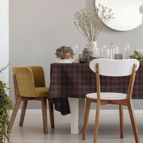 Fair Isle Garnet Tablecloth