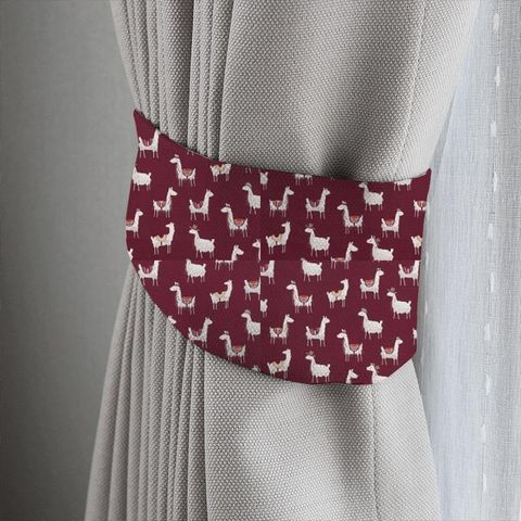 Alpaca Salsa Tieback