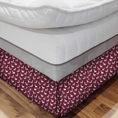 Alpaca Salsa Bed Base Valance