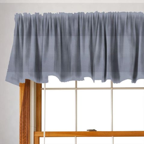 Aztec Indigo Valance