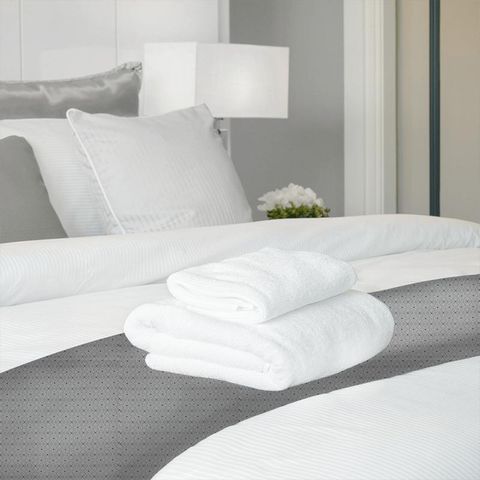 Facet Blueprint Bed Runner