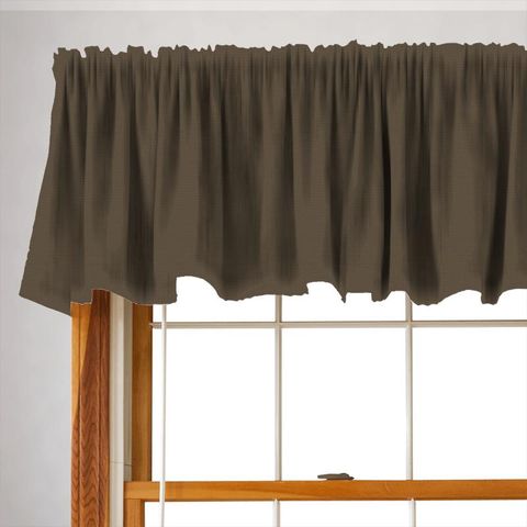 Pearl Dot Pewter Valance