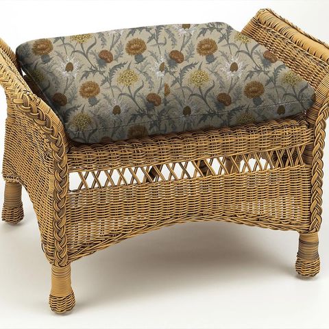 Acanthium Ochre Box Cushion