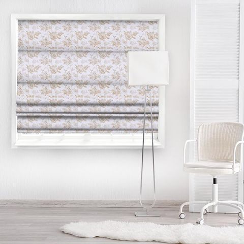 Florentina Gold Made To Measure Roman Blind