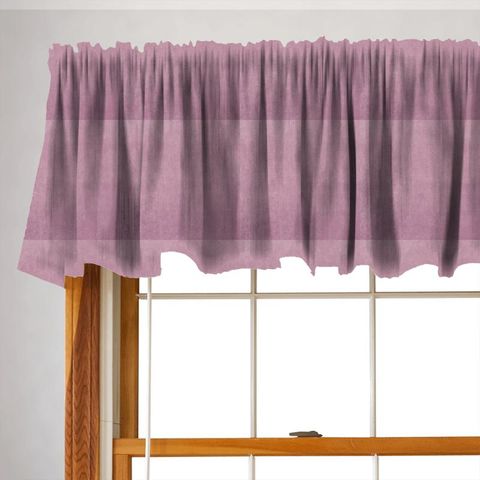 Velour Orchid Valance
