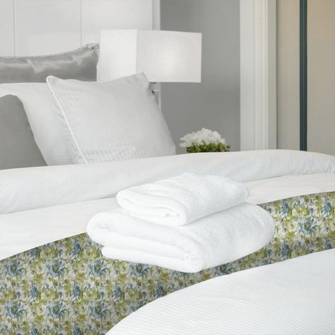 Camile Lagoon Bed Runner