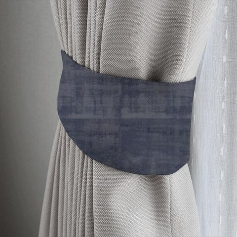 Alessia Navy Tieback