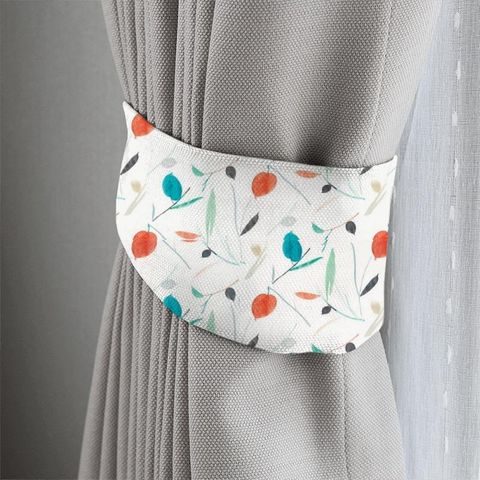 Oxalis Pimento/Marine Tieback