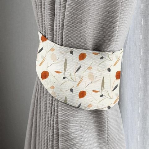 Oxalis Spice/Raffia Tieback