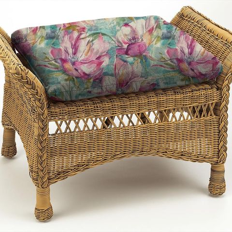 Dusky Blooms Sweetpea Box Cushion