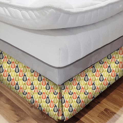 Scribble Pear Multi Bed Base Valance
