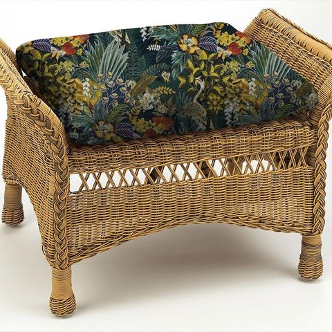 Hidden Paradise Emerald Box Cushion