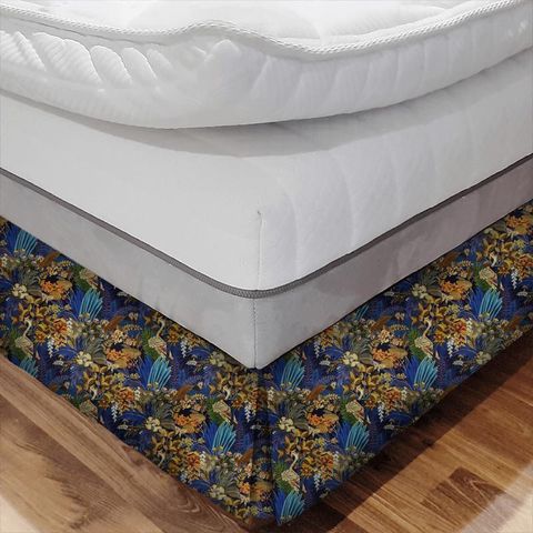 Hidden Paradise Midnite Bed Base Valance