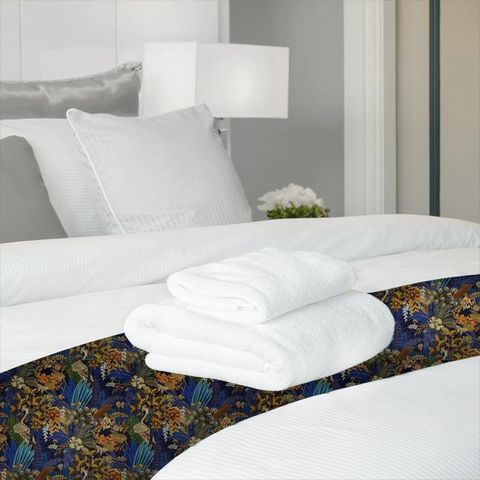 Hidden Paradise Midnite Bed Runner