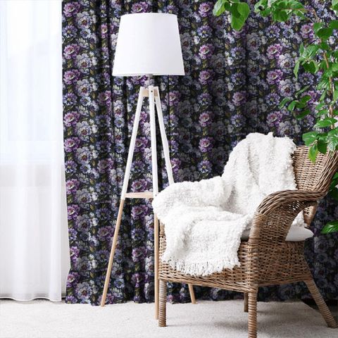 Secret Oasis Ultra Violet Made To Measure Curtain