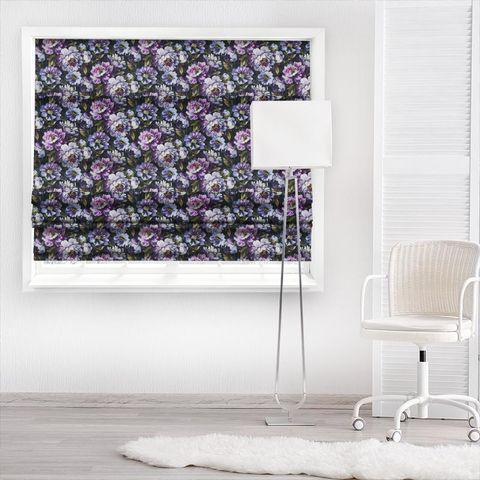 Secret Oasis Ultra Violet Made To Measure Roman Blind