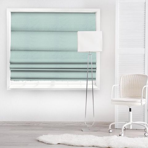 Whirl Spearmint Made To Measure Roman Blind