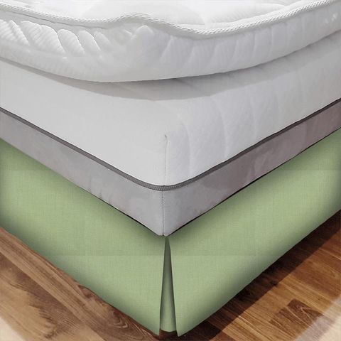 Stockholm Mint Bed Base Valance