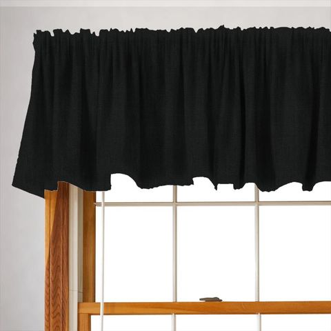 Stockholm Black Valance