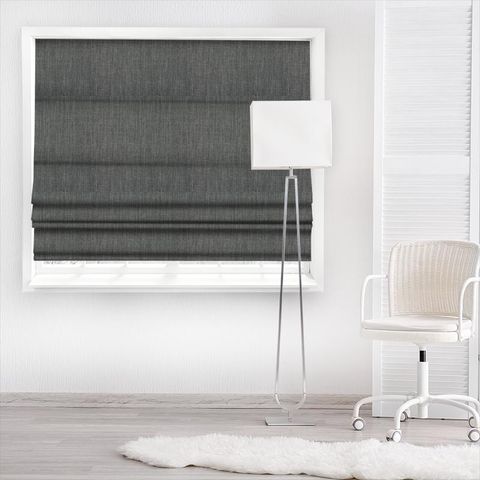 Stockholm Anthracite Made To Measure Roman Blind