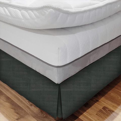 Alessia Emerald Bed Base Valance