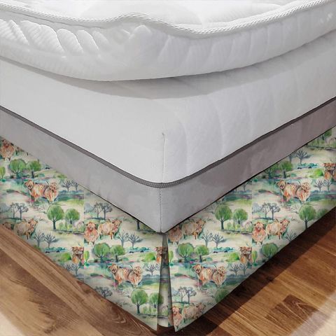 Heilan Heard Sage Bed Base Valance