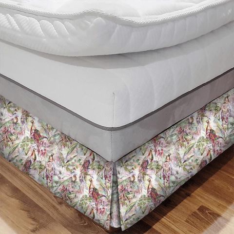 Ebba Sage Bed Base Valance