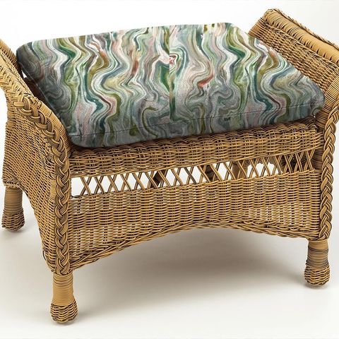 Jasper Coral Box Cushion