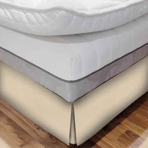 Cairn Beige Bed Base Valance