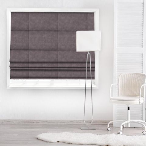 Carlos Mauve Made To Measure Roman Blind