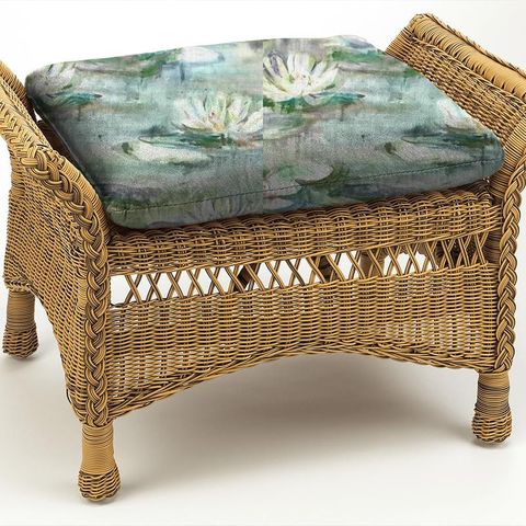 Perdita Sage Box Cushion