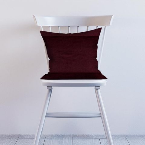 Fiora Burgundy Cushion