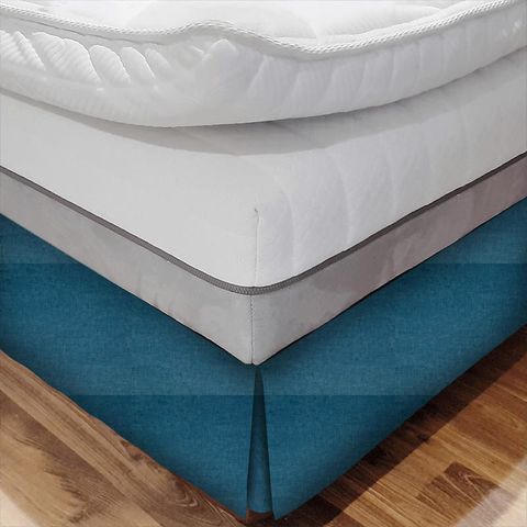 Fiora Denim Bed Base Valance