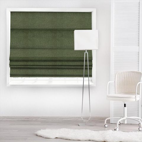 Fiora Olive Made To Measure Roman Blind