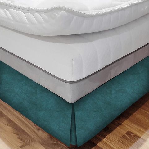 Jarvis Turquoise Bed Base Valance